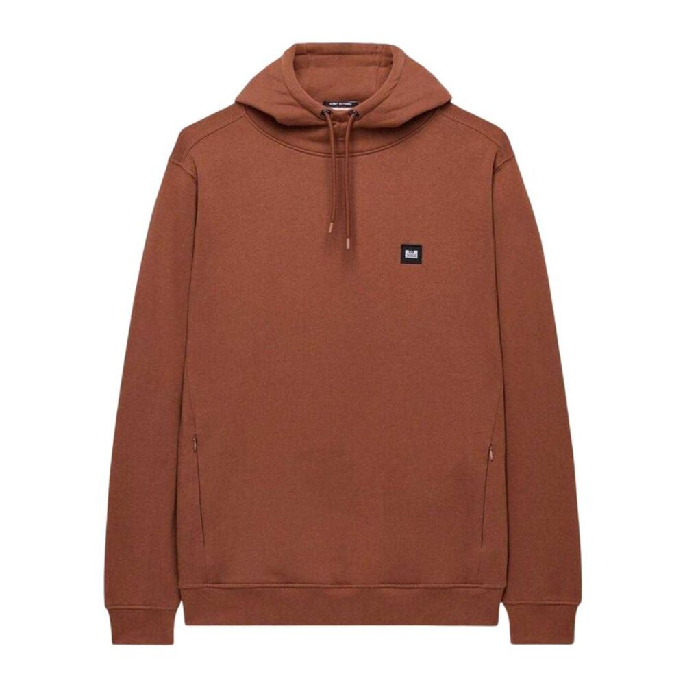 Weekend Offender Mens Combed Cotton Hoodie / Rust